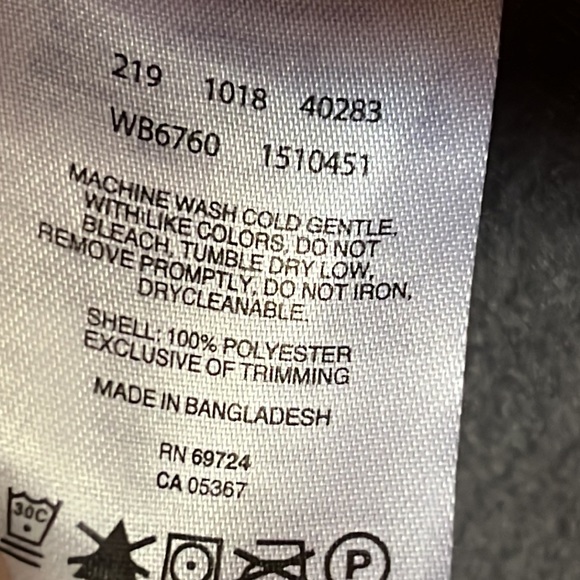 Columbia full zip fleece sweater jacket - Picture 6 of 9